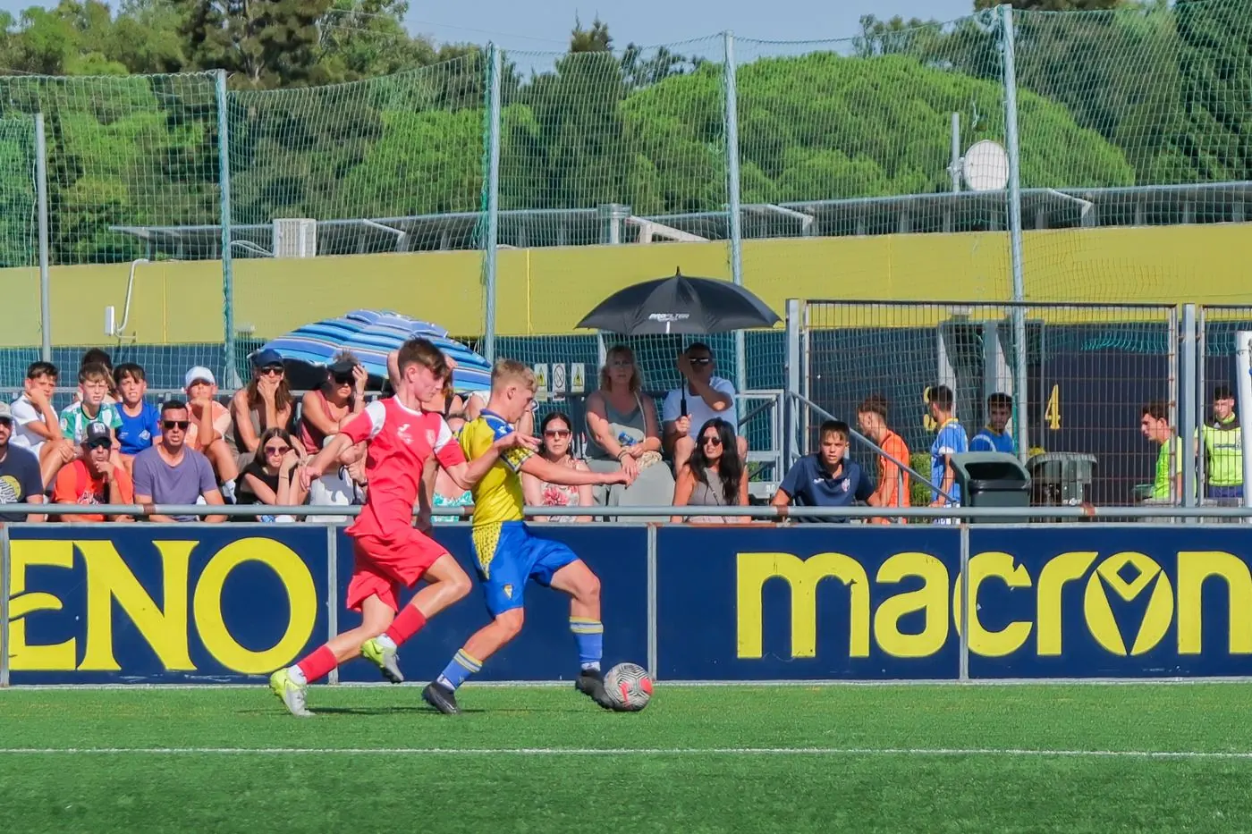 Acción de la final cadete